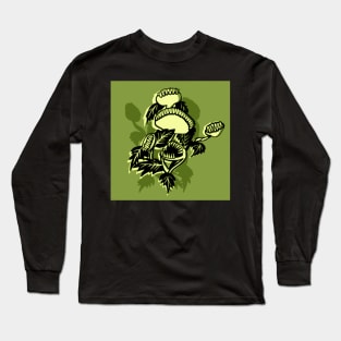 Venus Flytrap (Green) Long Sleeve T-Shirt